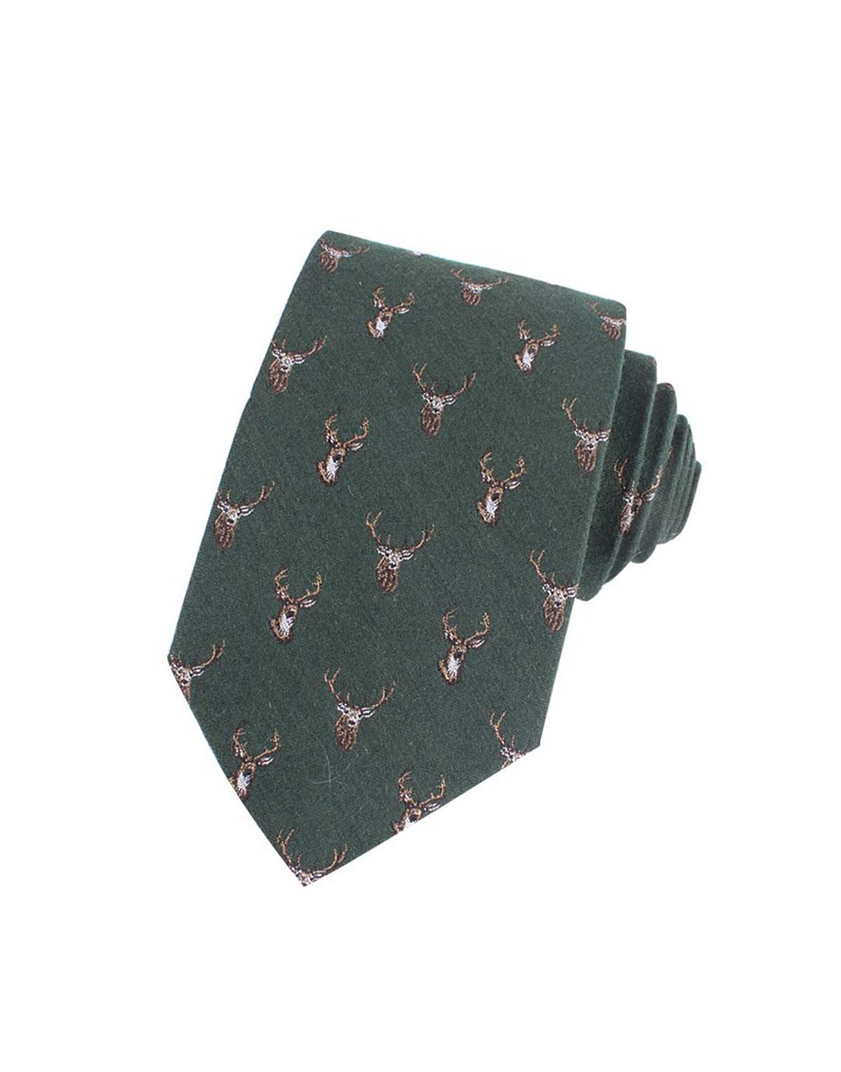 Custom Vintage Animal Pattern Tie-t13